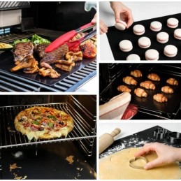 Arsa go tefloninis grilio kilimėlis 40 x 33 cm 4 vnt griliui ir kepimui