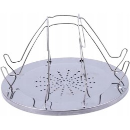 Grilio stovas, sumuštinių skrudintuvas, nerūdijantis plienas, 22 cm