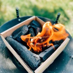 Grilio įdėklas, ekologiškas anglies žiebtuvėlis, 0,5 kg