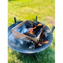 Grilio įdėklas, ekologiškas anglies žiebtuvėlis, 0,5 kg