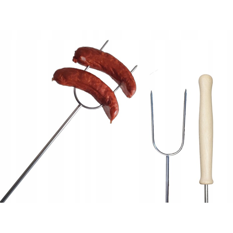 Wp stick židinio šakutė 130 cm nerūdijančio plieno grotelės