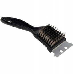 Grilio valymo šepetys, grotelių grandiklis, 2 viename vielos grandiklis