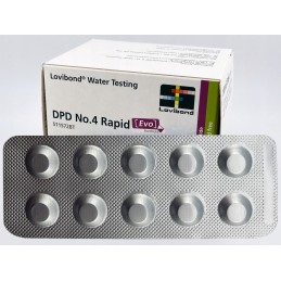 Greitai tirpstančios tabletės aktyviojo deguonies testeriui DPD 4