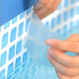 Baseino grebėstai, baseino remonto rinkinys, šlapiems vandeniui atsparūs klijai