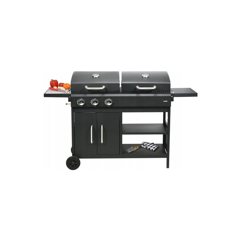 ⭐⭐Dvigubos dujinės anglies grilis 8,4 kw sodas⭐⭐