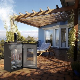 Automatinė skaitmeninė elektrinė rūkykla, šalto karšto rūkymo rinkinys