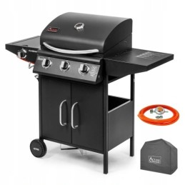 ⭐⭐dujinė grilis Alabama III 3+1 ketaus grotelės + dangtelis 19789gd activa⭐⭐