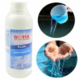 3in1 Floktix super koaguliantas dumbliams, tokiems kaip chloras, 1l