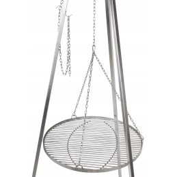 Nerūdijančio plieno grotelės su grotelėmis