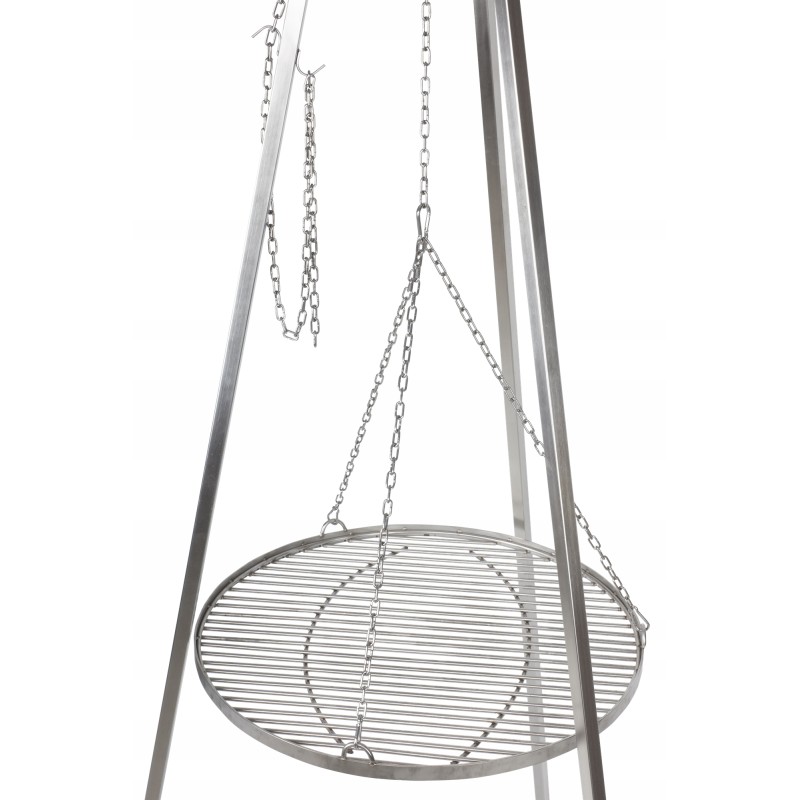 Nerūdijančio plieno grotelės su grotelėmis