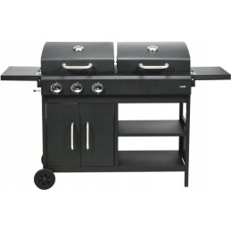 ⭐⭐Dvigubas anglis ir dujinis grilis 8,4 kw + dangtelis⭐⭐