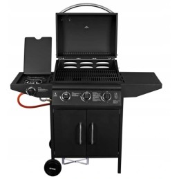 ⭐⭐dujinė grilis Alabama III 3+1 ketaus grotelės + dangtelis 19789gd activa⭐⭐