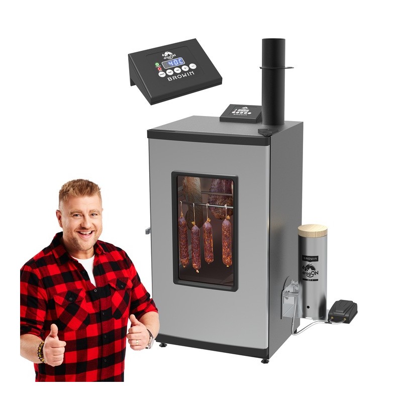 ⭐⭐Elektrinės rūkyklos komplektas automatinis skaitmeninis medžio drožlių dūmų generatorius⭐⭐