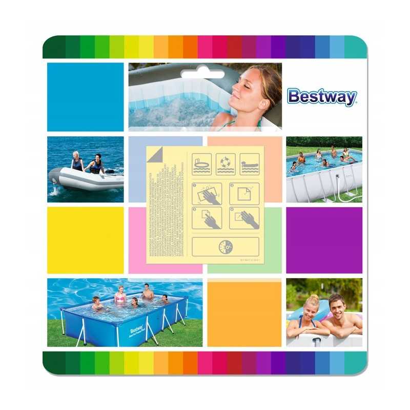 Remonto rinkinys baseino čiužiniams, 10 vnt