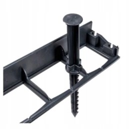 Juodi tvirtinimo ankeriai kraštams 23,5 cm, 50 vnt