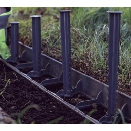 Juodi tvirtinimo ankeriai kraštams 23,5 cm, 50 vnt