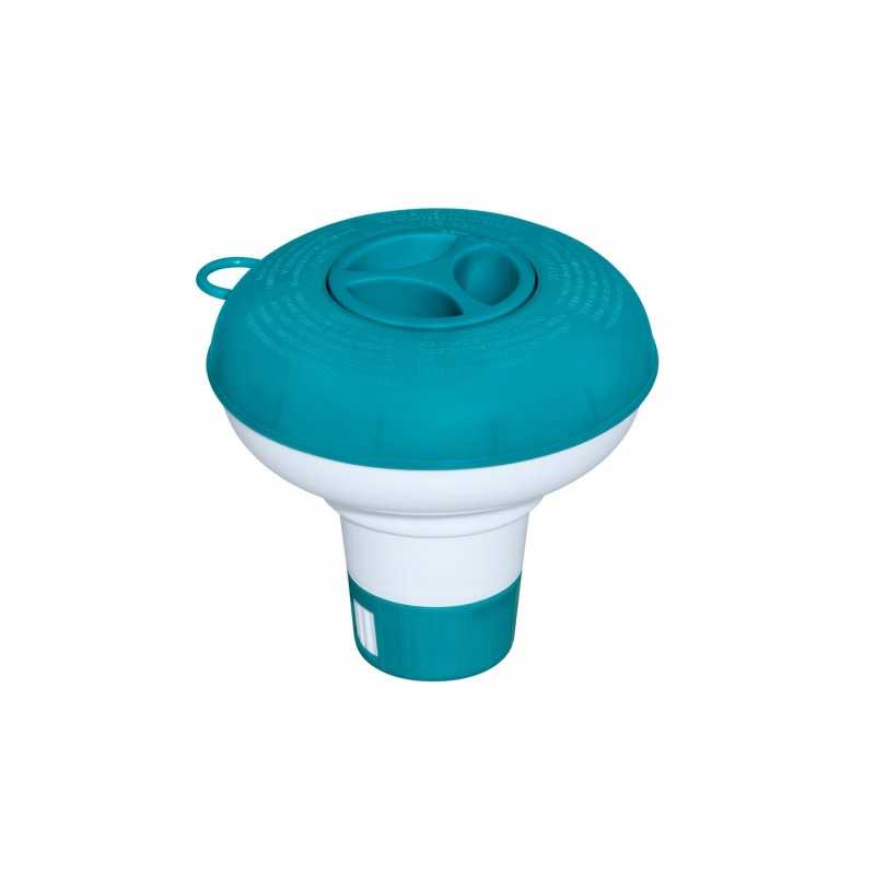 Baseino cheminių medžiagų dozatorius, plaukiojantis chloro dozatorius, bestway 58210