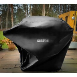 Sodo dujinis grilis, stiprus, didelės grotelės, 4 degikliai, ratai, komplekte dangtis