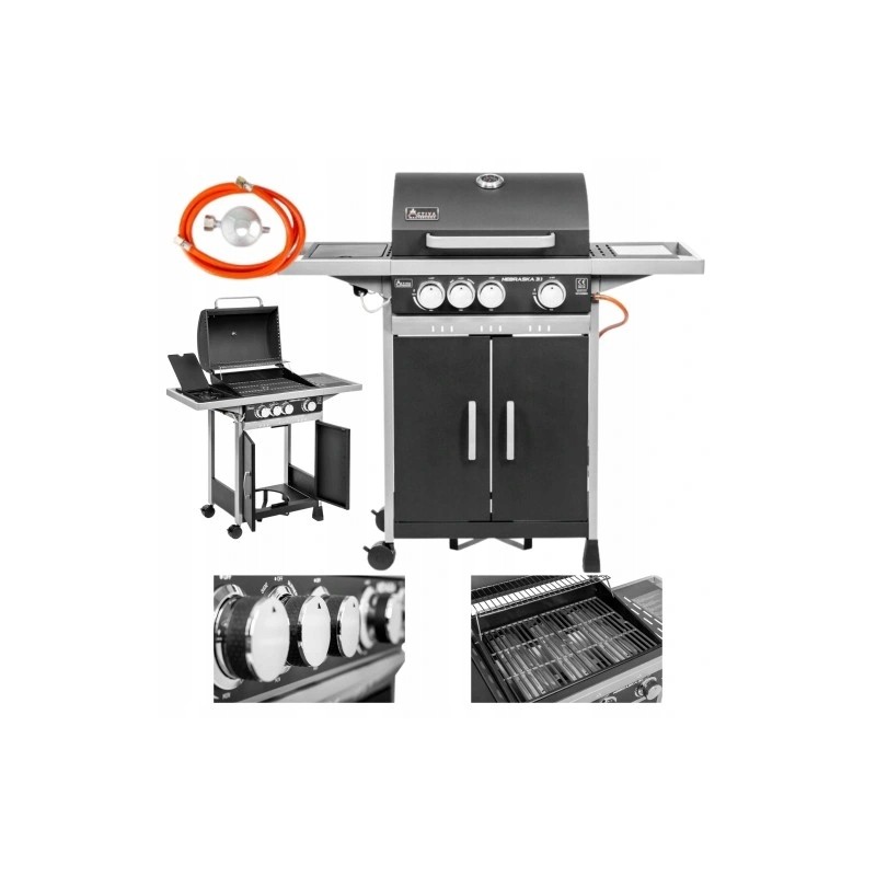 ⭐⭐dujinis grilis su ketaus grotelėmis Activa didelės 8,4kw⭐⭐