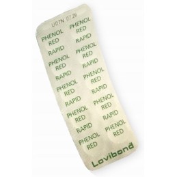 Phenol red greito pH tyrimo tabletės, 10 vnt