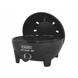 Dujinis grilis, mažas, balkonui, stalas, juodas