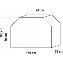 ⭐⭐Dvigubas anglis ir dujinis grilis 8,4 kw + dangtelis⭐⭐