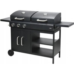 ⭐⭐Dvigubas anglis ir dujinis grilis 8,4 kw + dangtelis⭐⭐