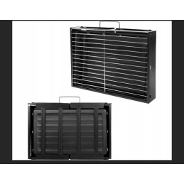 ✅ Turistinis grilis nešiojamas sulankstomas anglies grilis