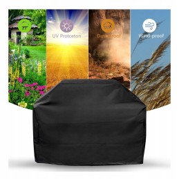 Grilis padengtas vandeniui atspariomis cilindrinėmis grotelėmis 2xw-80x66x100cm