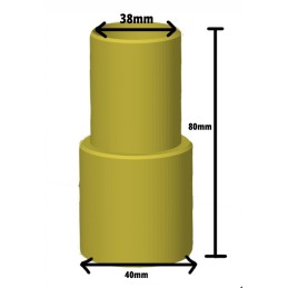 Baseina caurules samazināšanas savienotājs 38-40mm uzmava