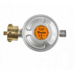 Bradas RG A310-002 reduktorius 50mbar su 1/4' l sriegiu dujiniam griliui