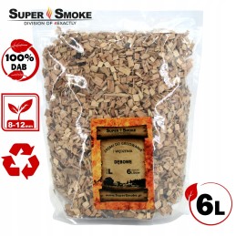 Super dūmų rūkymo traškučiai ąžuolo dydis: l 6 litrai, doypack