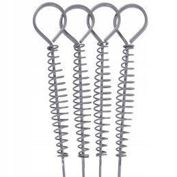 Nerūdijančio plieno grilio iešmai x 4