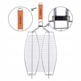 Žuvies, mėsos ir kepsnių grotelės skautų sk-0709