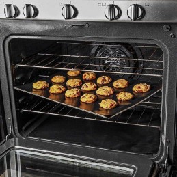 2x tefloninis grilio kilimėlis kepimui ant grotelių