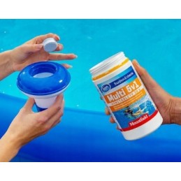 Plūdės dozatoriaus cheminės medžiagos chloro tabletės 20g