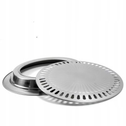 Grill attachment for camping stove