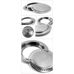 Grill attachment for camping stove