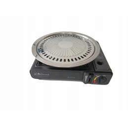 Grill attachment for camping stove
