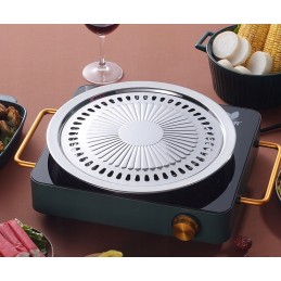 Grill attachment for camping stove