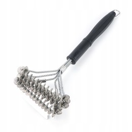 Dovana - didelis 46 cm bbq grilio grotelių valymo šepetėlis