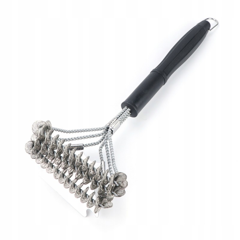 Dovana - didelis 46 cm bbq grilio grotelių valymo šepetėlis