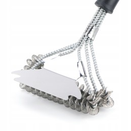 Dovana - didelis 46 cm bbq grilio grotelių valymo šepetėlis