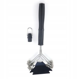 Dovana - didelis 46 cm bbq grilio grotelių valymo šepetėlis
