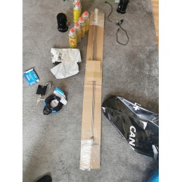 Wo stick focal fork 130 cm nerūdijančio plieno grotelės