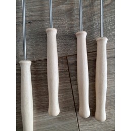 Wo stick focal fork 130 cm nerūdijančio plieno grotelės