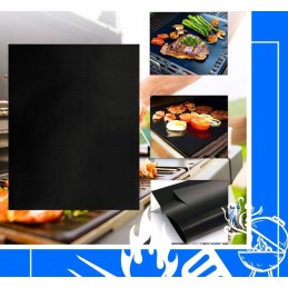 Tefloninis grilio kilimėlis | daugkartinio naudojimo grotelės | grilio padėklas