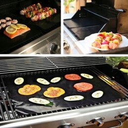 Tefloninis grilio kilimėlis, kepimo skardos, 8 vnt