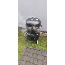 Tvirtas analoginis termometras griliui ir rūkyklai su Kaminer zondu 0-250 °C