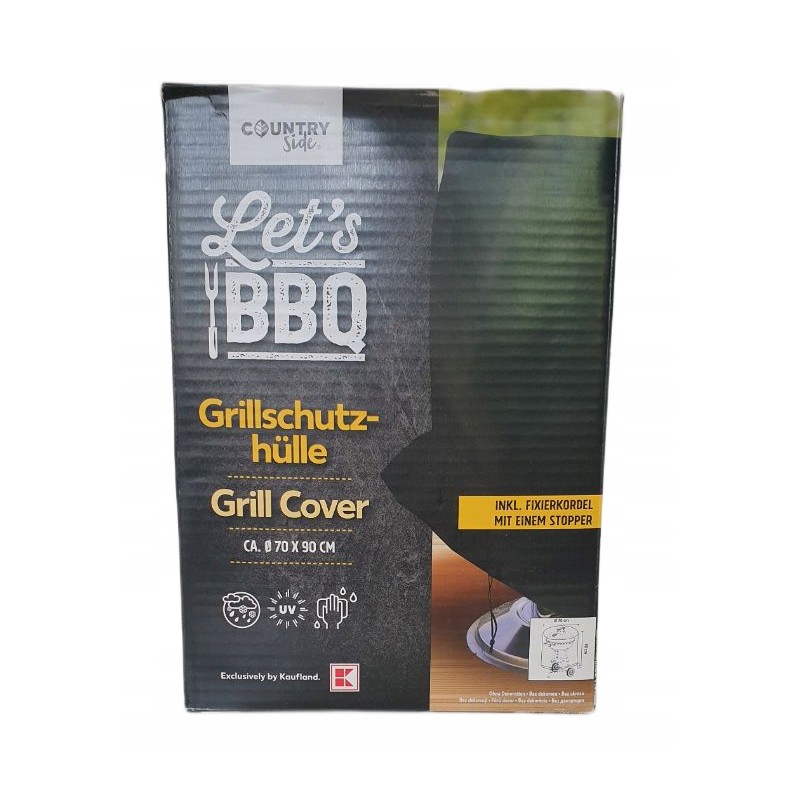 Grilio dangtis ⌀70 x 90 cm kaimo pusė